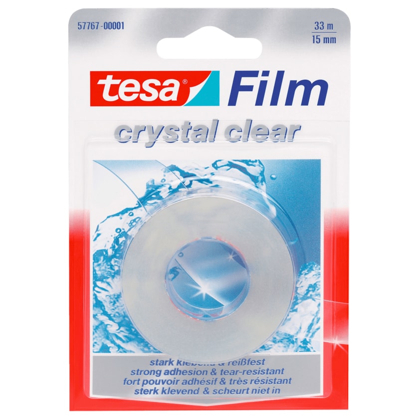 Tesa Klebefilm Kristall Klar